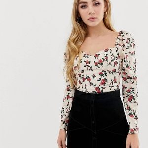 Fashion Union Floral Top